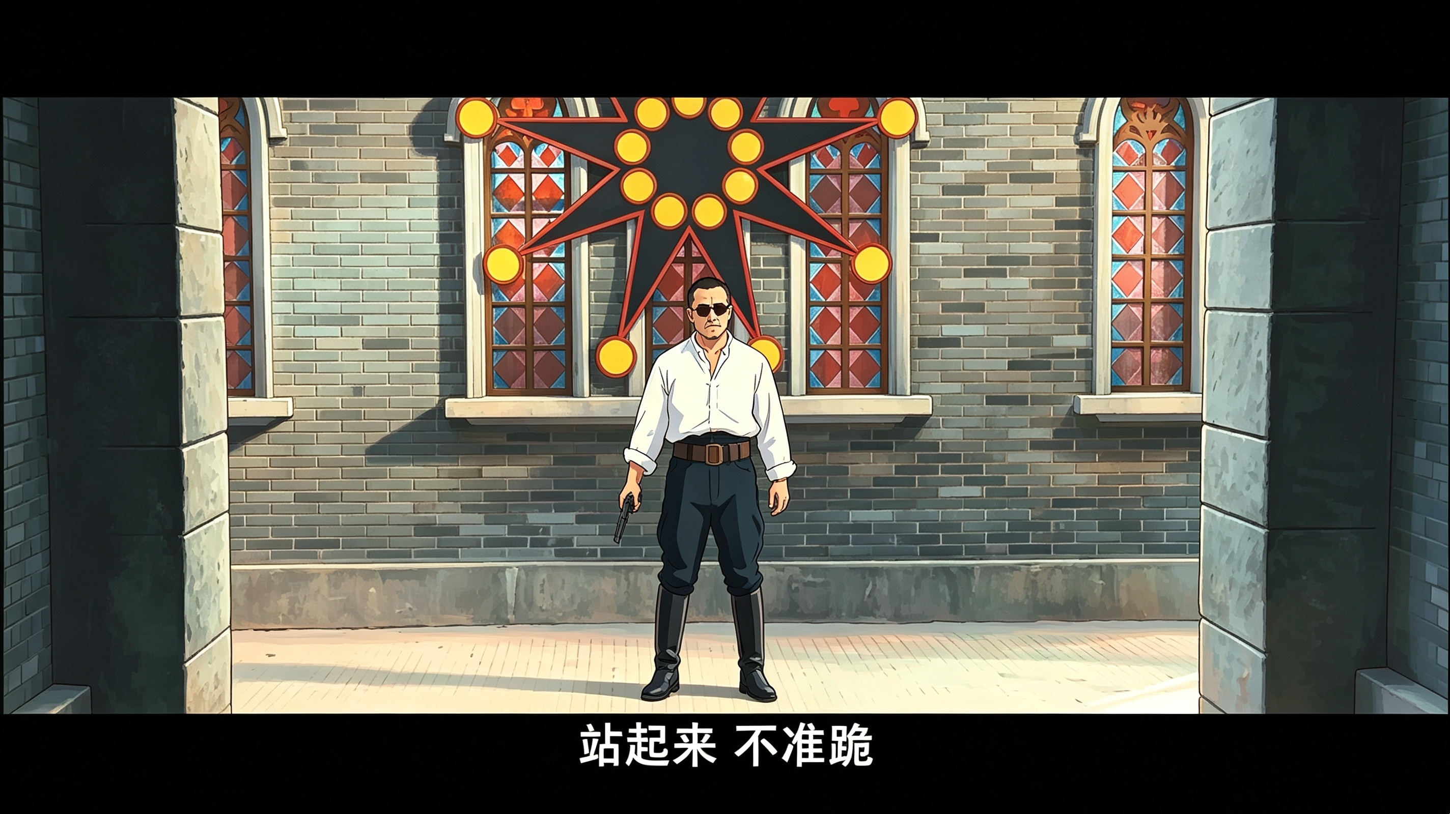 主持人卑躬屈膝表演 站起来！不准跪！ 