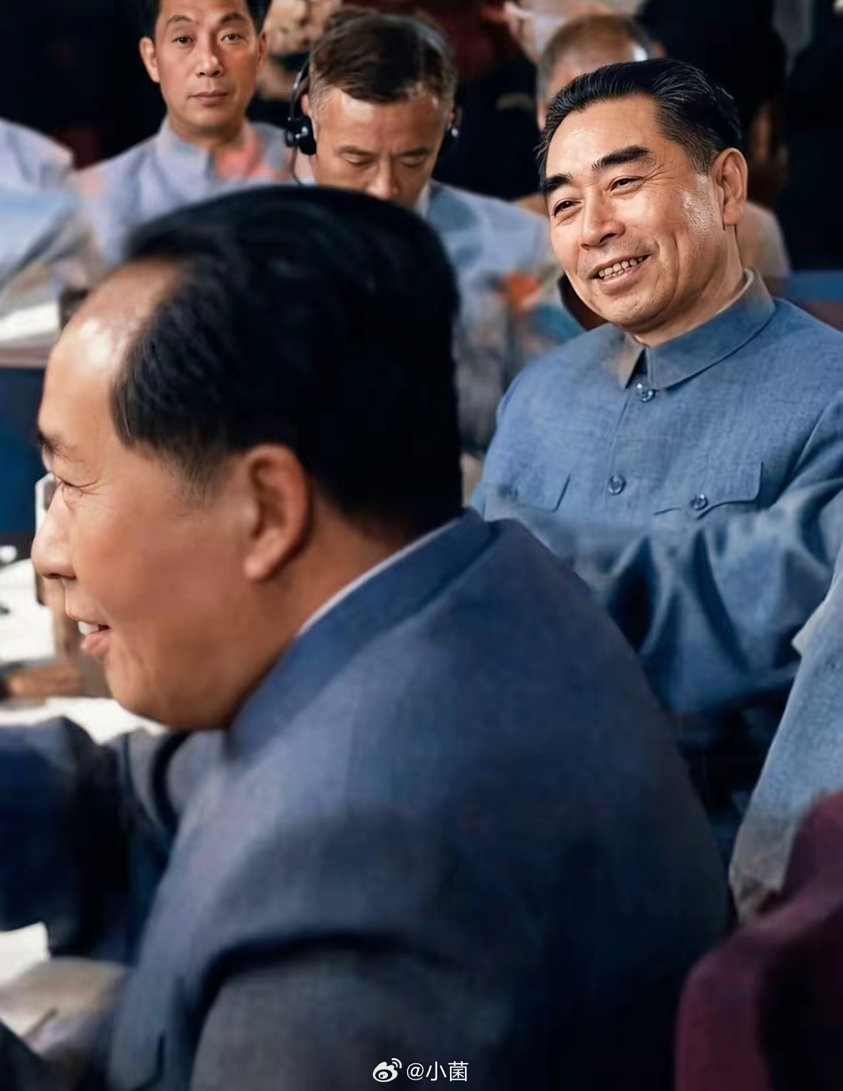 周总理这笑容任何演员都演不出来的