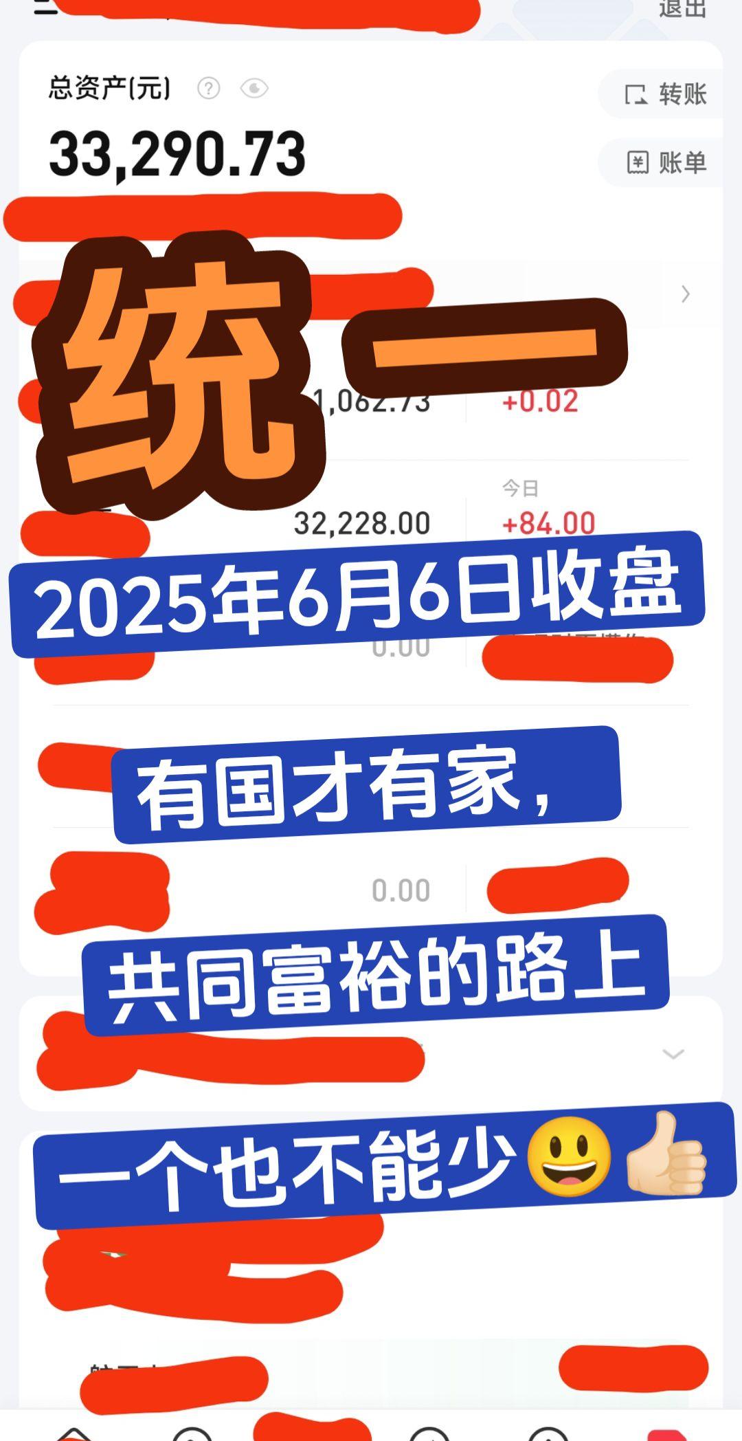 实盘记录 投资有风险理财需谨慎