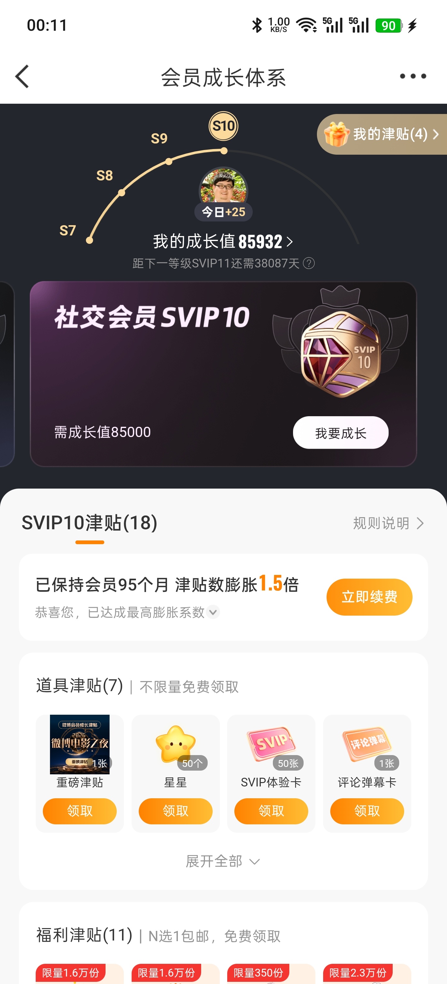 小白测评 虽然我已经成为了SVIP10，但离升级下一步SVIP11居然还需要38