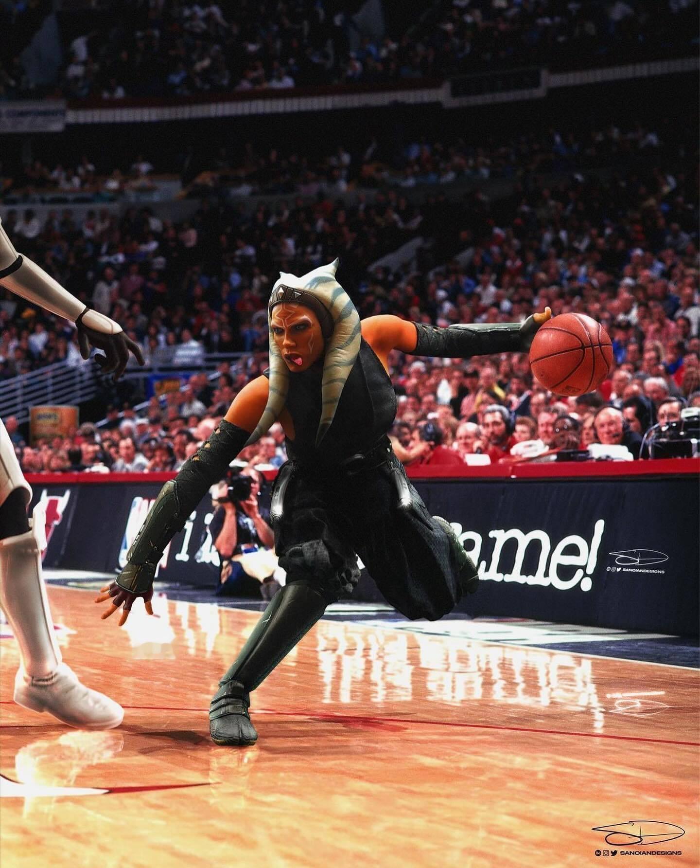 NBA球员版星球大战造型！有点帅啊！#星球大战##星球大战日# ​​​