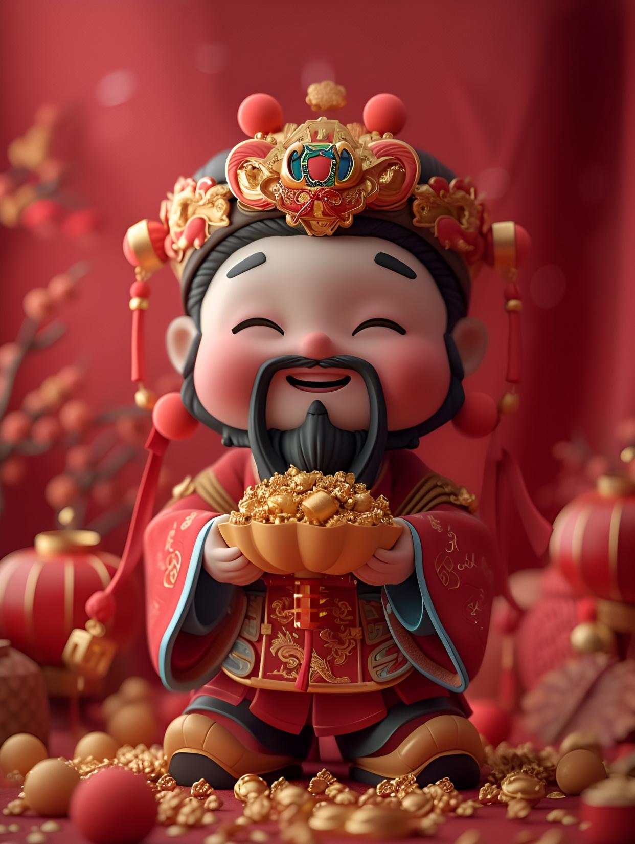 道教信仰财神的传说
在民间对于财神信奉最多的便是两位武财神，分别是赵公明和关帝君