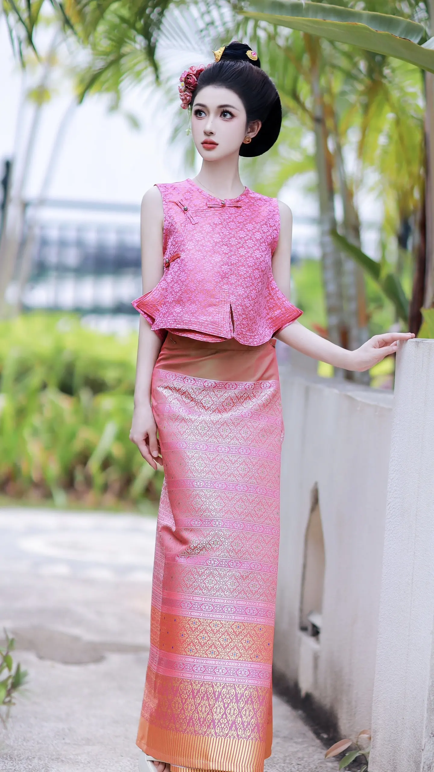 亦气质亦浪漫的穿搭。