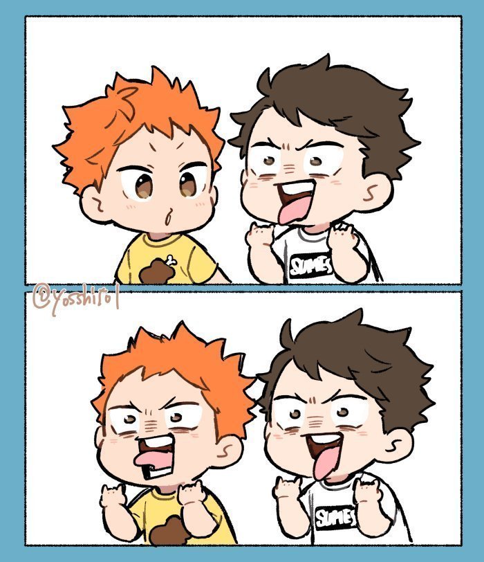 排球少年及川别教坏小朋友啊！排球少年  cr：yosshi501 