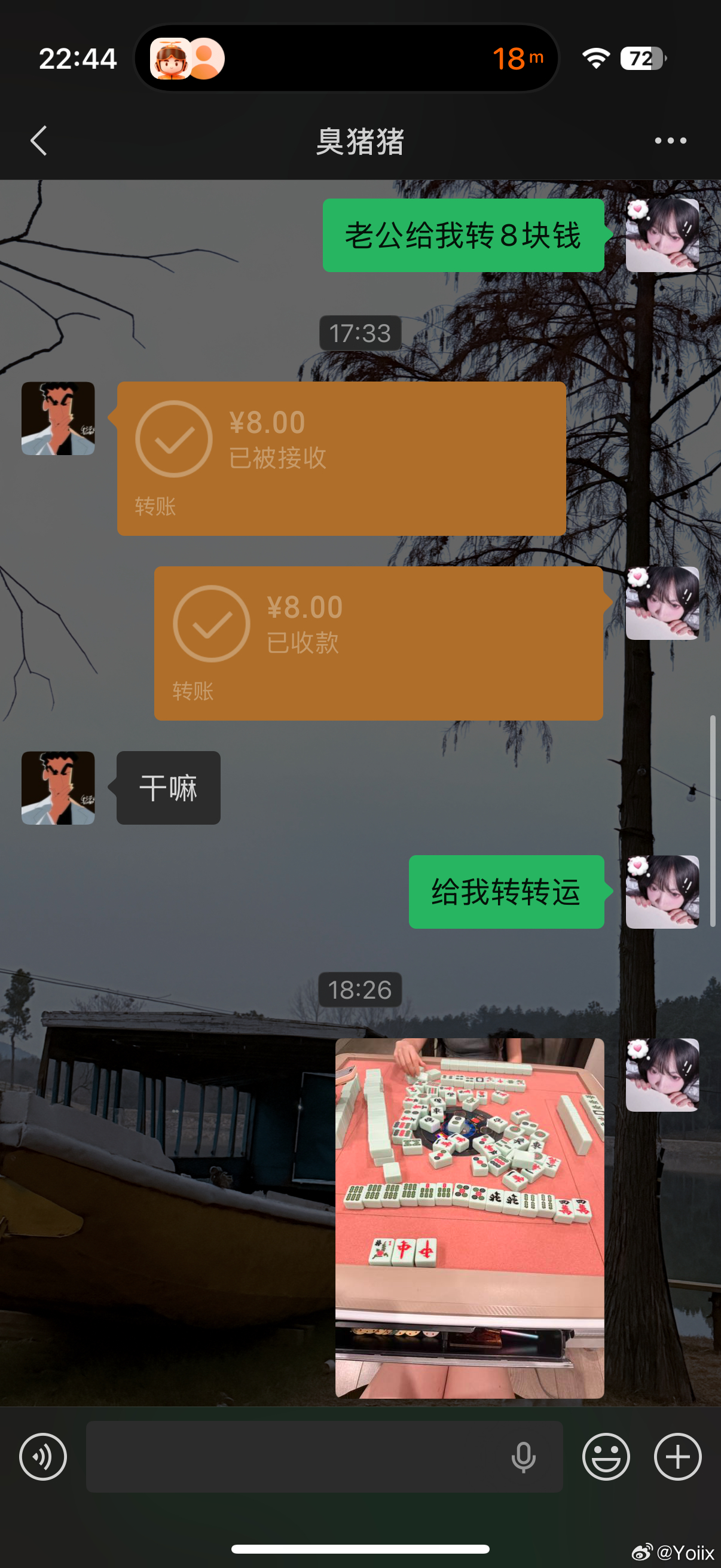 收了钱立马花开自摸胡龙七对哇哈哈哈哈哈哈哈哈哈哈