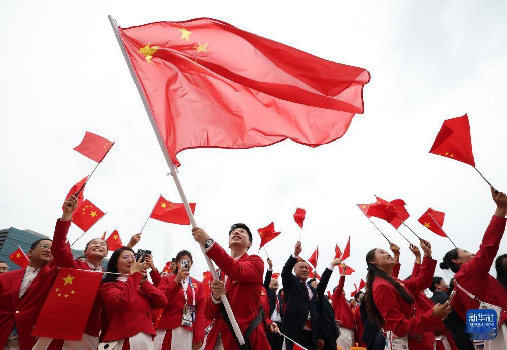 高市早苗这回真能放心了！

9月4日，参加第20届亚运会的中国体育代表团成立了，