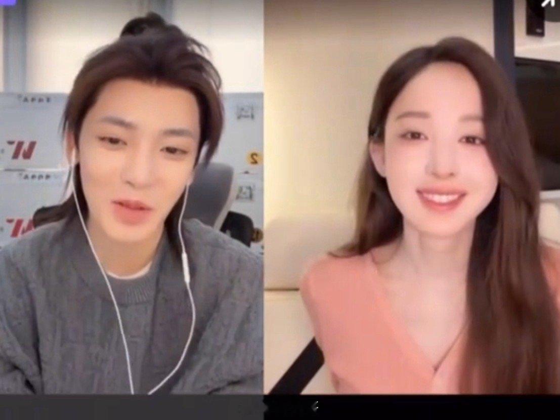 娜扎侯明昊二搭态度哈哈哈哈哈怎么还没二搭，俩人就在镜头前腻歪上了啊，娜扎和侯明昊