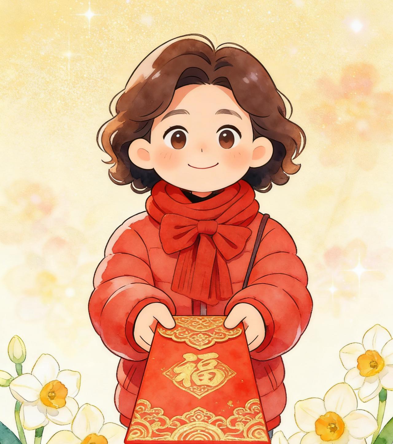 看到“社会和谐民有福”这个上联，一下子就来了兴致。对联讲究对仗工整、平仄协调，还