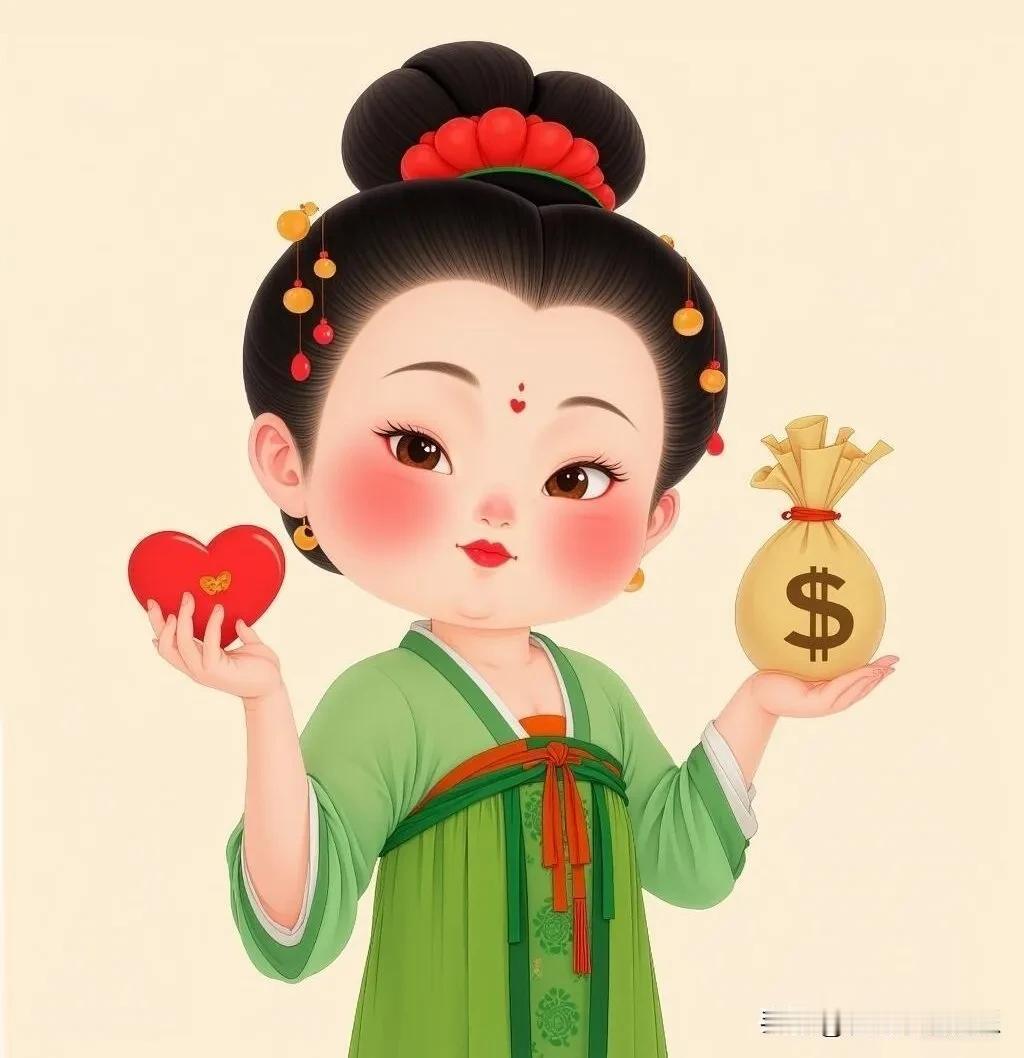 一眼万年的唐韵新萌，Q版古风美人头像掀起可爱风暴