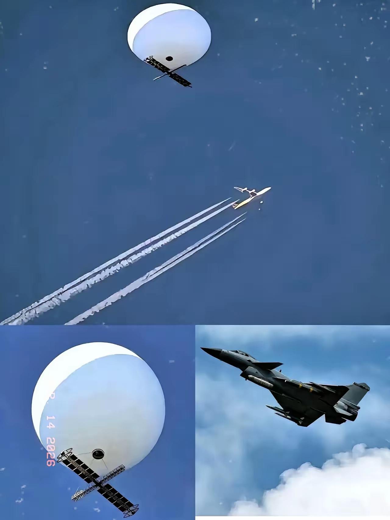 万米高空，雷霆一击！击落非法闯入者，这才是中国底气！🇨🇳
 
解放军报权威发