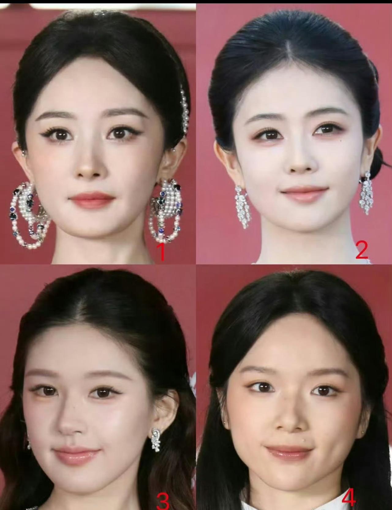 这张图我唯一佩服的就是杨幂，她真的40岁了吗？和这些95，00后的女明星比状态完