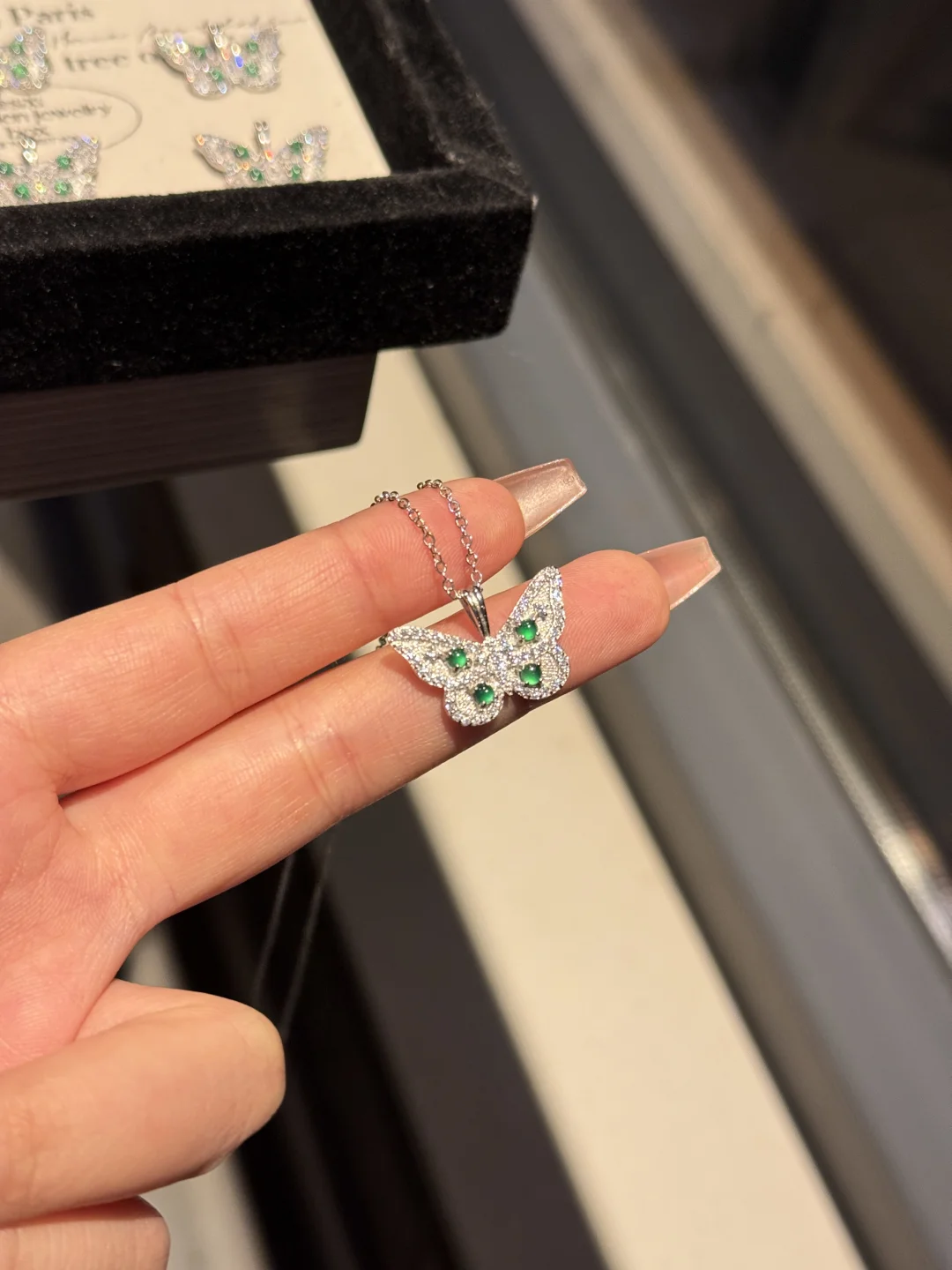 危料绿蛋翡翠🦋半张多拿下的富家千金感！！
