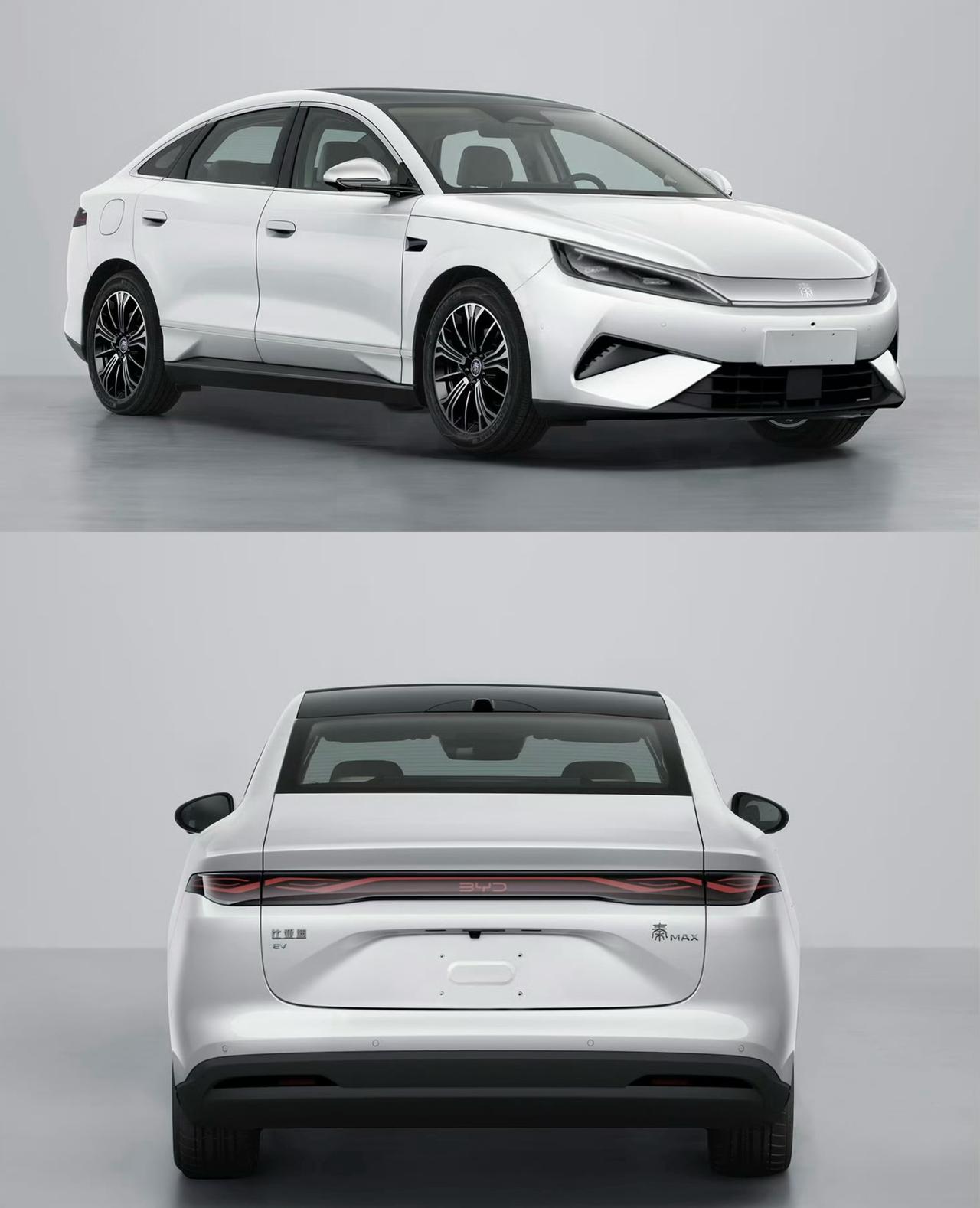 比亚迪秦扩军了。这又来了秦MAX，车身尺寸为4866x1880x1495mm，轴