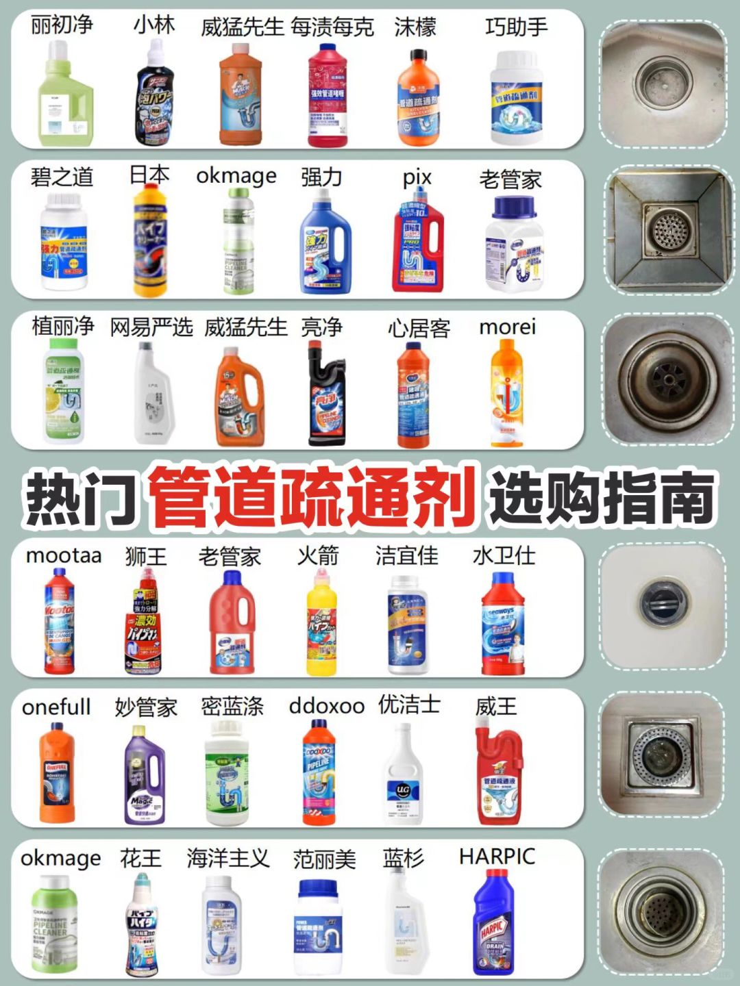 能省则省！管道堵塞这样选管道疏通剂准没错