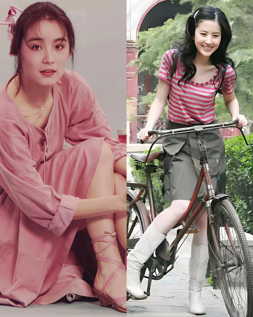 现在有个说法，林青霞就是70年代的刘亦菲，是不是有点道理？ 