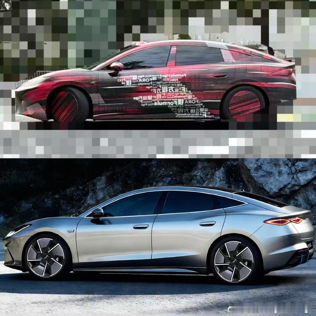 去掉伪装好像就好看多了，也不像谁了大v聊车