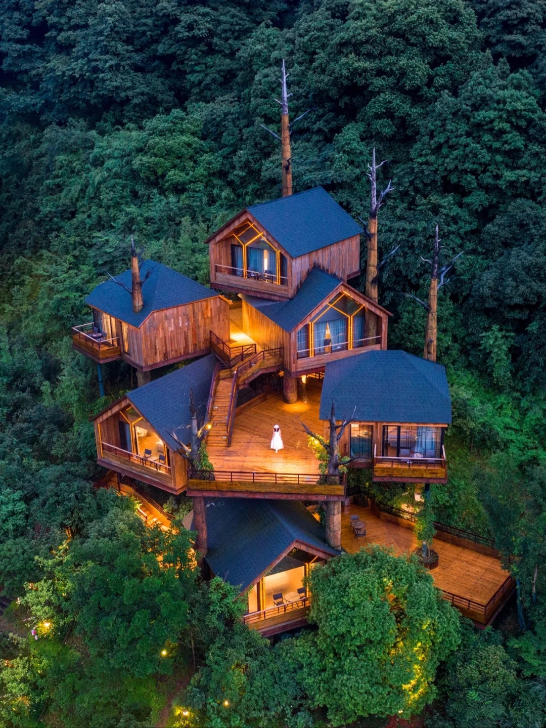 杭州探店｜隐藏在杭州市区的树屋城堡