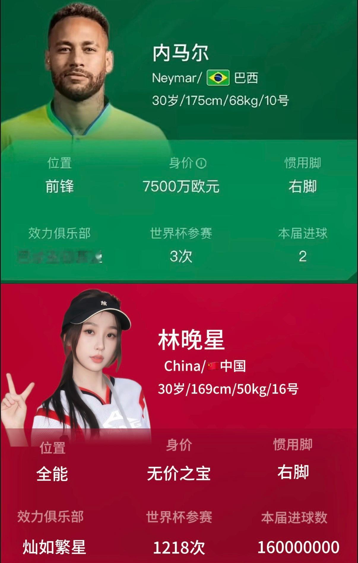 林晚星申请出战世界杯⚽️ 