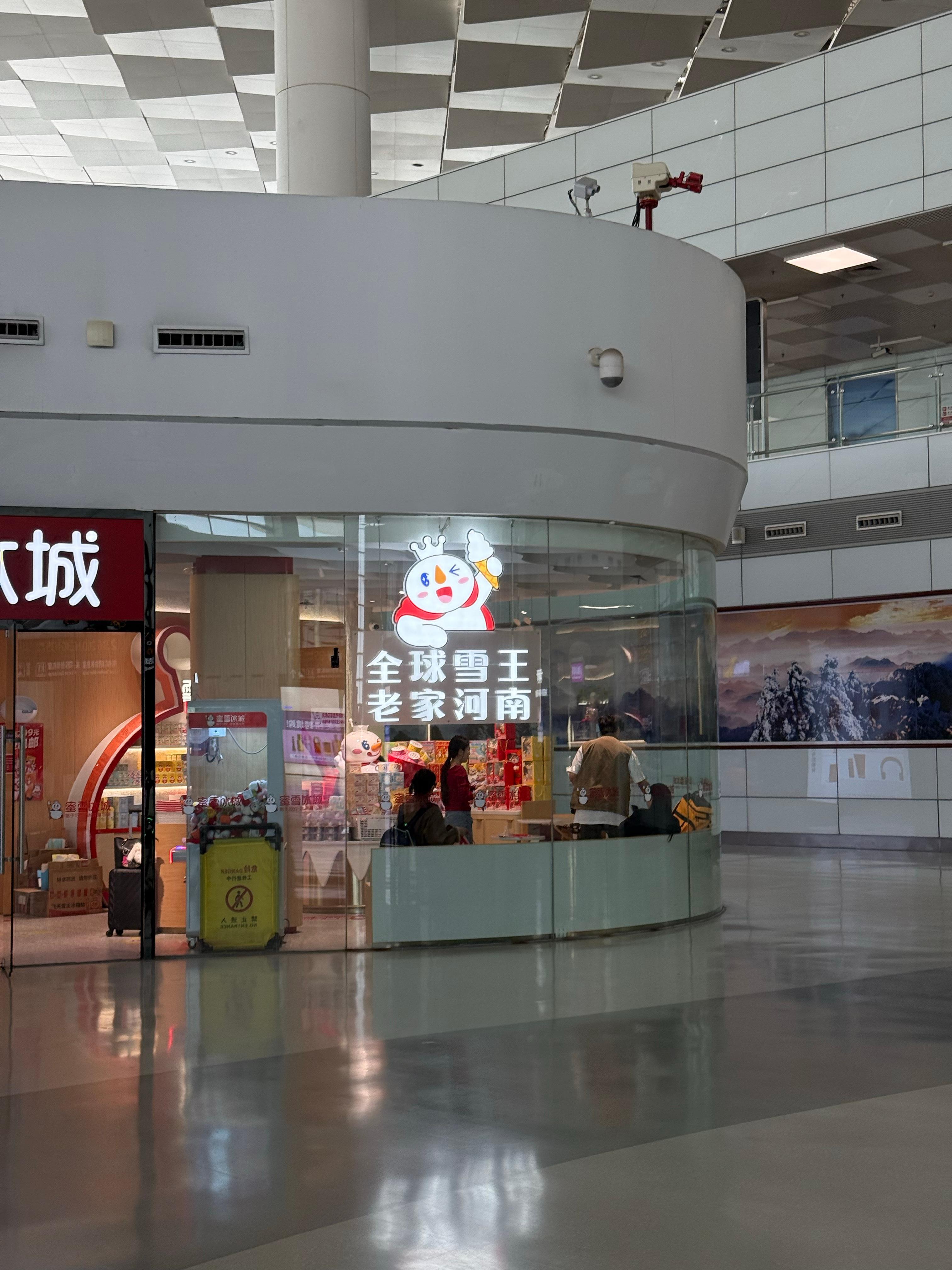 提问：雪王老家是哪里 新郑·郑州新郑国际机场T2航站楼