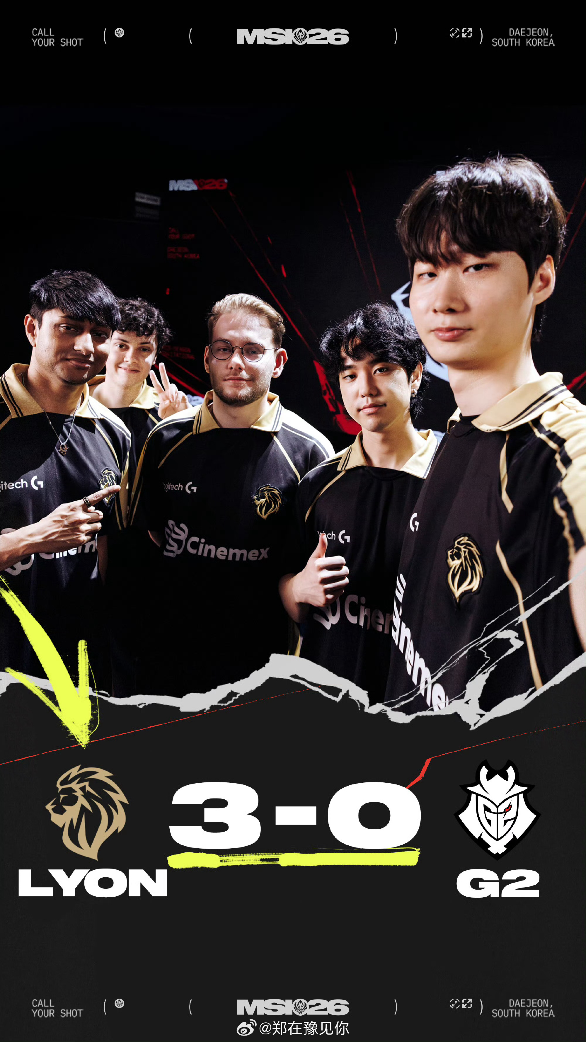 G2被LYON零封LYON绝对是一支被忽略的战队，G2惨遭零封LYON三比零战胜
