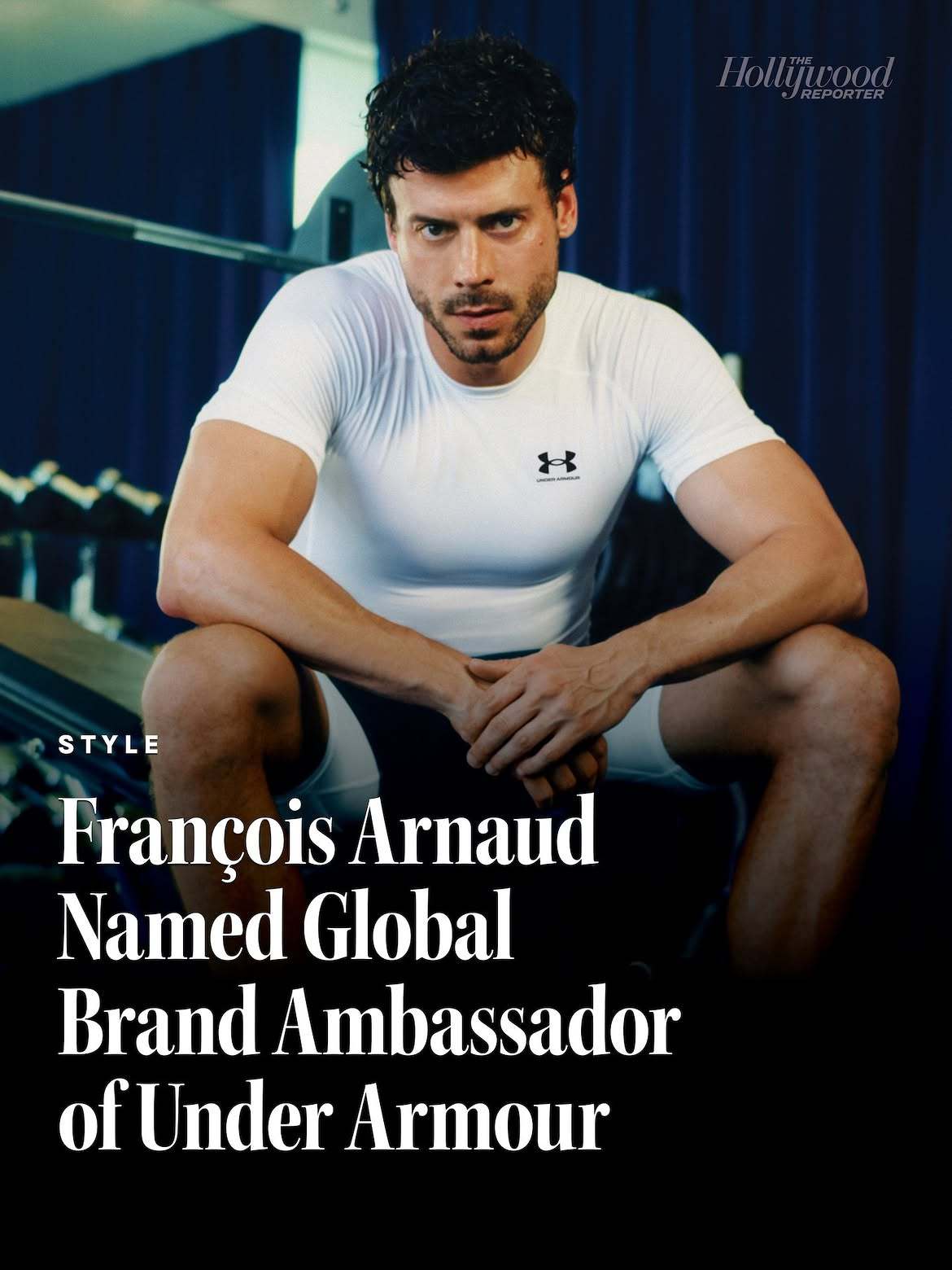 François Arnaud 正式成为 Under Armour 全球品牌大使
