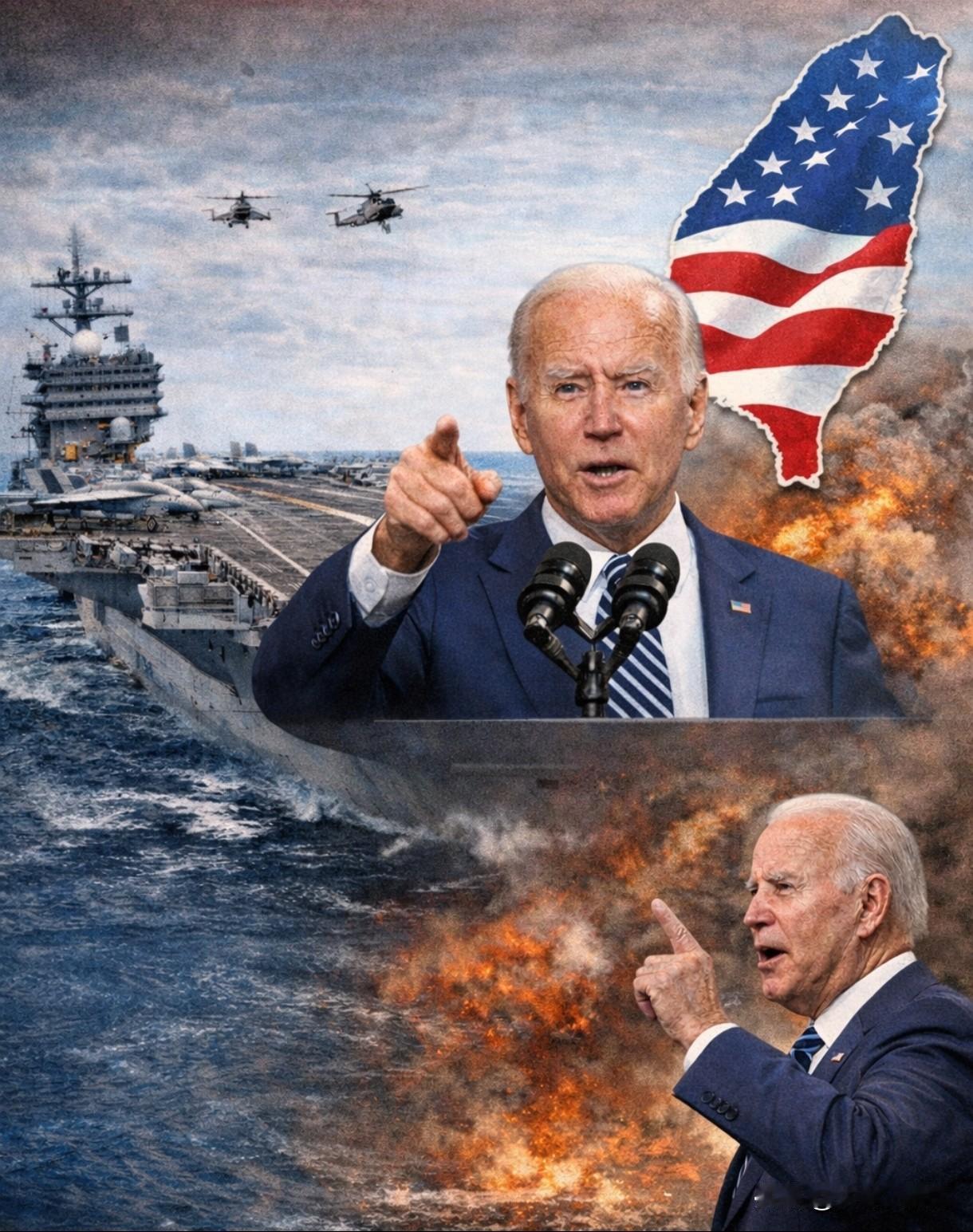 台海问题刻不容缓了。
美国一旦解决了伊朗，中东就基本上拿下了，再加上以色列做帮手