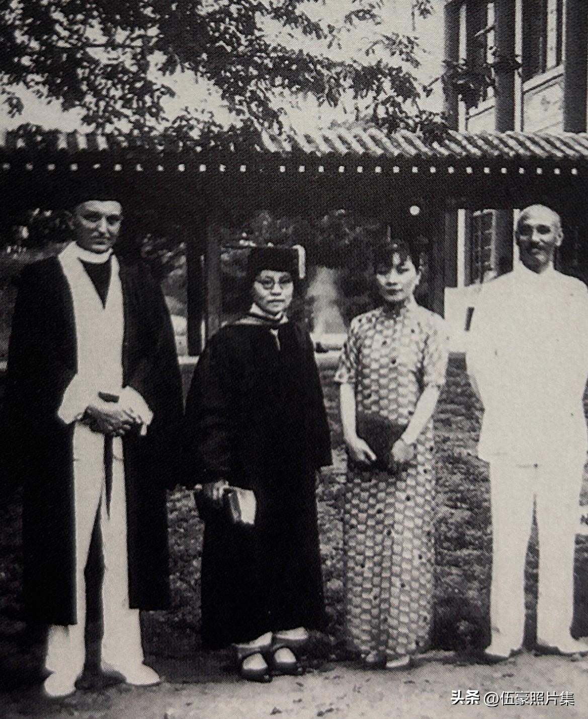 1934年6月下旬，蒋介石与宋美龄夫妇应南京金陵女子大学校长吴贻芳的亲自邀请，前