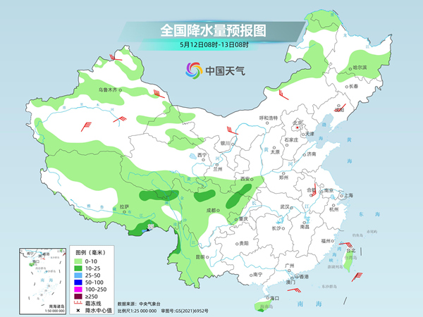 北方将现大范围高温 中东部降雨增多