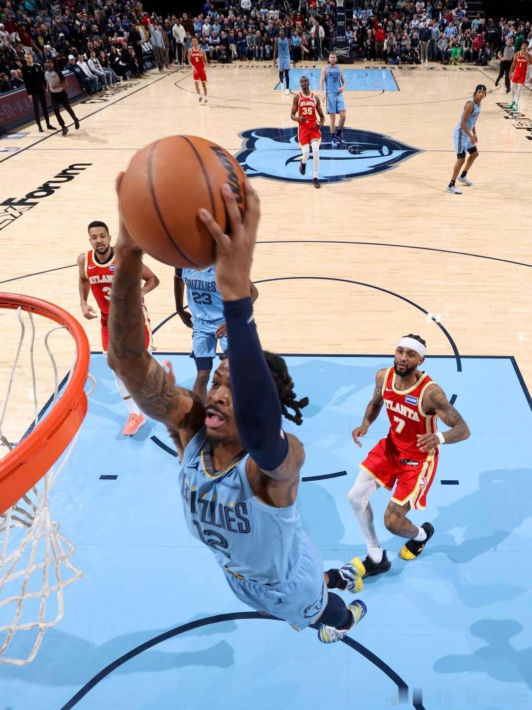 还会看你身穿灰熊球衣打球吗？莫兰特nba