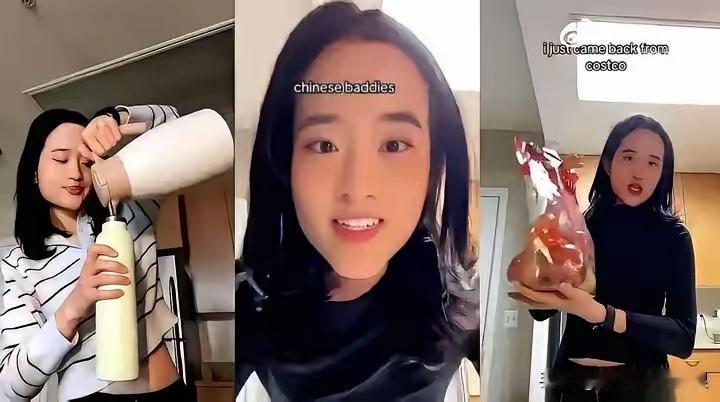 一个叫朱溪瑞的美籍华裔女子，最近在海外火出了圈！她开账号专教老外“当一名中国人”