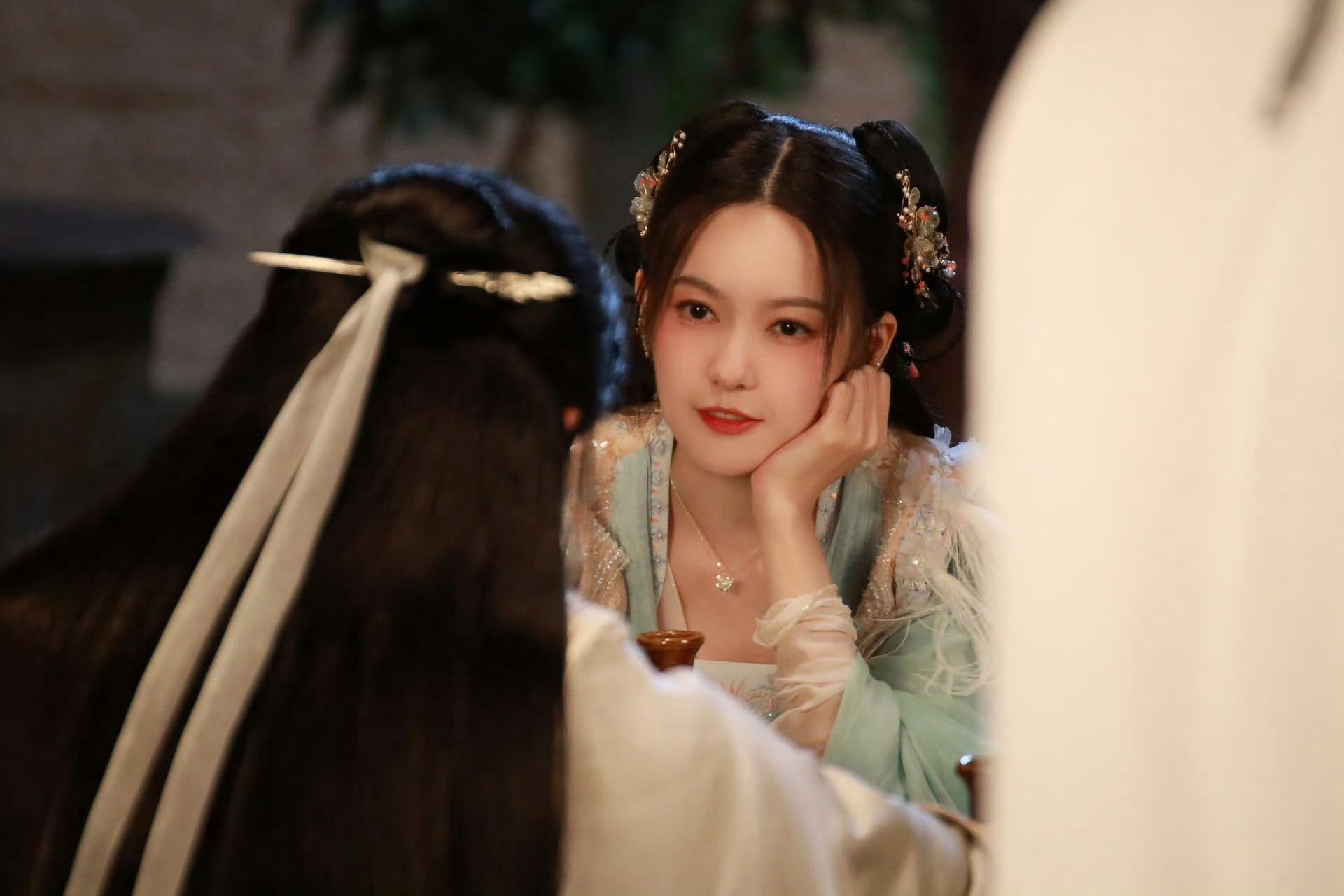 小箜篌怎么这么萌呀，箜篌许愿陆婷玉天天开心～ 