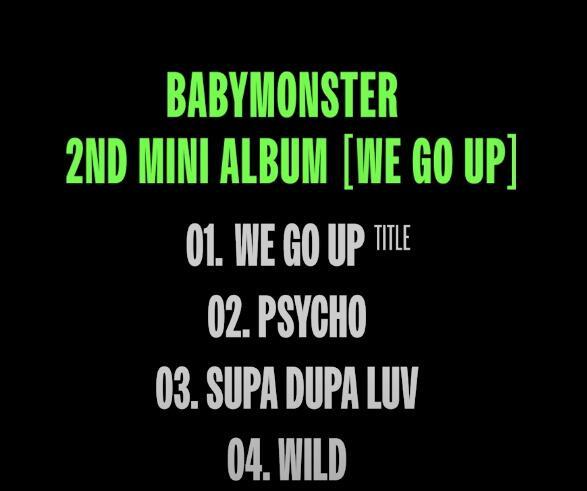 宝怪新回归曲再次与地租主打撞名BABYMONSTER继《Hot sauce》之后