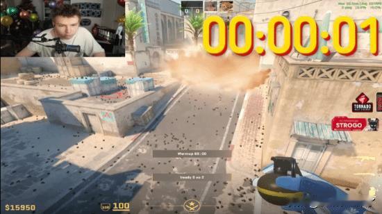 近日，海外知名Twitch俄语区CS2主播StRoGo在直播途中上演惊险事故，电