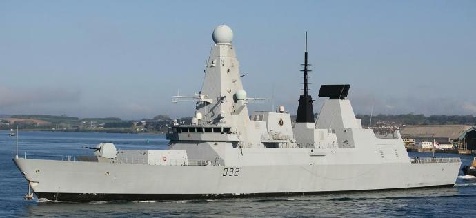 每天认识一件兵器 英国“勇敢”级驱逐舰“勇敢”（Daring）级驱逐舰又称为45