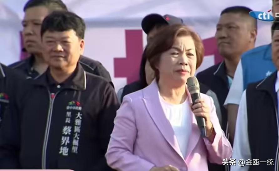 杨琼璎喊：我准备好接棒卢秀燕

国民党立委杨琼璎今天（14日）在“万人造势”大会