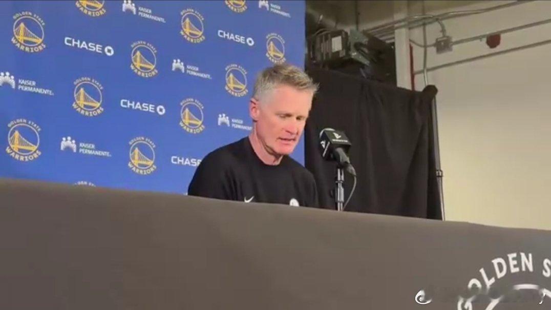 尽早结束本赛季？？史蒂夫·科尔表态！库里、霍福德和波尔津吉斯在下一战生死战都会有