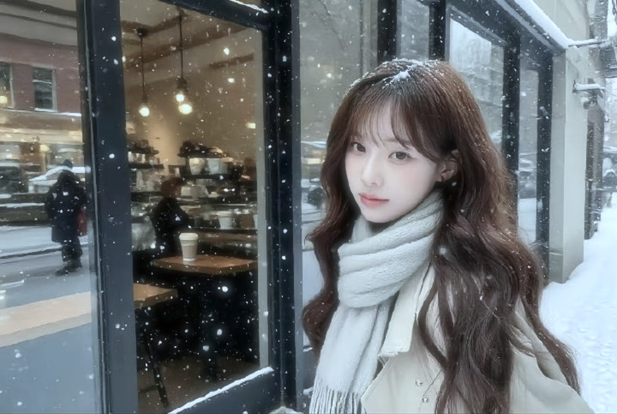 【金玟庭】因为有你 我欣赏的每一片雪花都有意义 