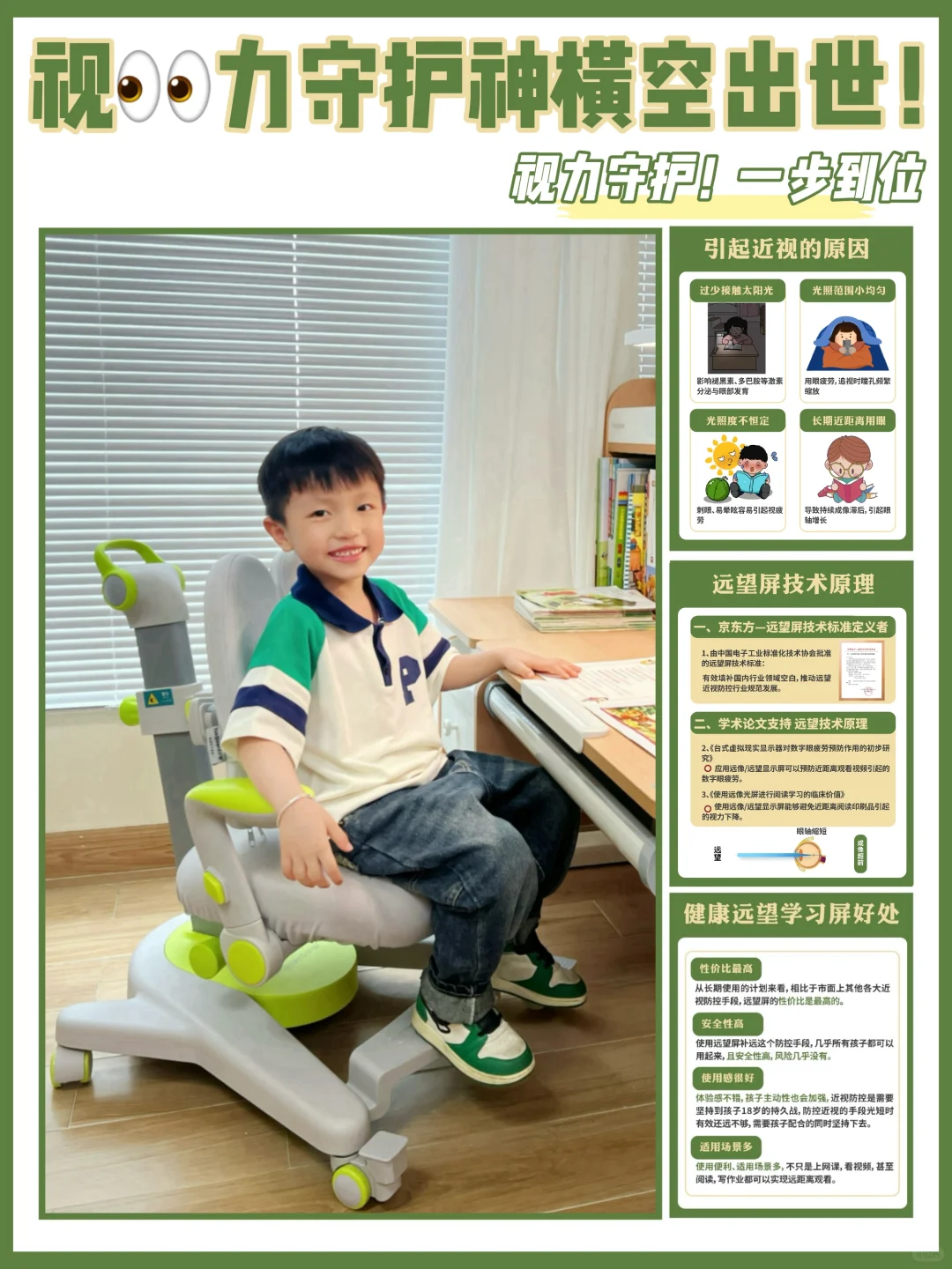 赢惨了！视力守护！一步到位！0焦虑