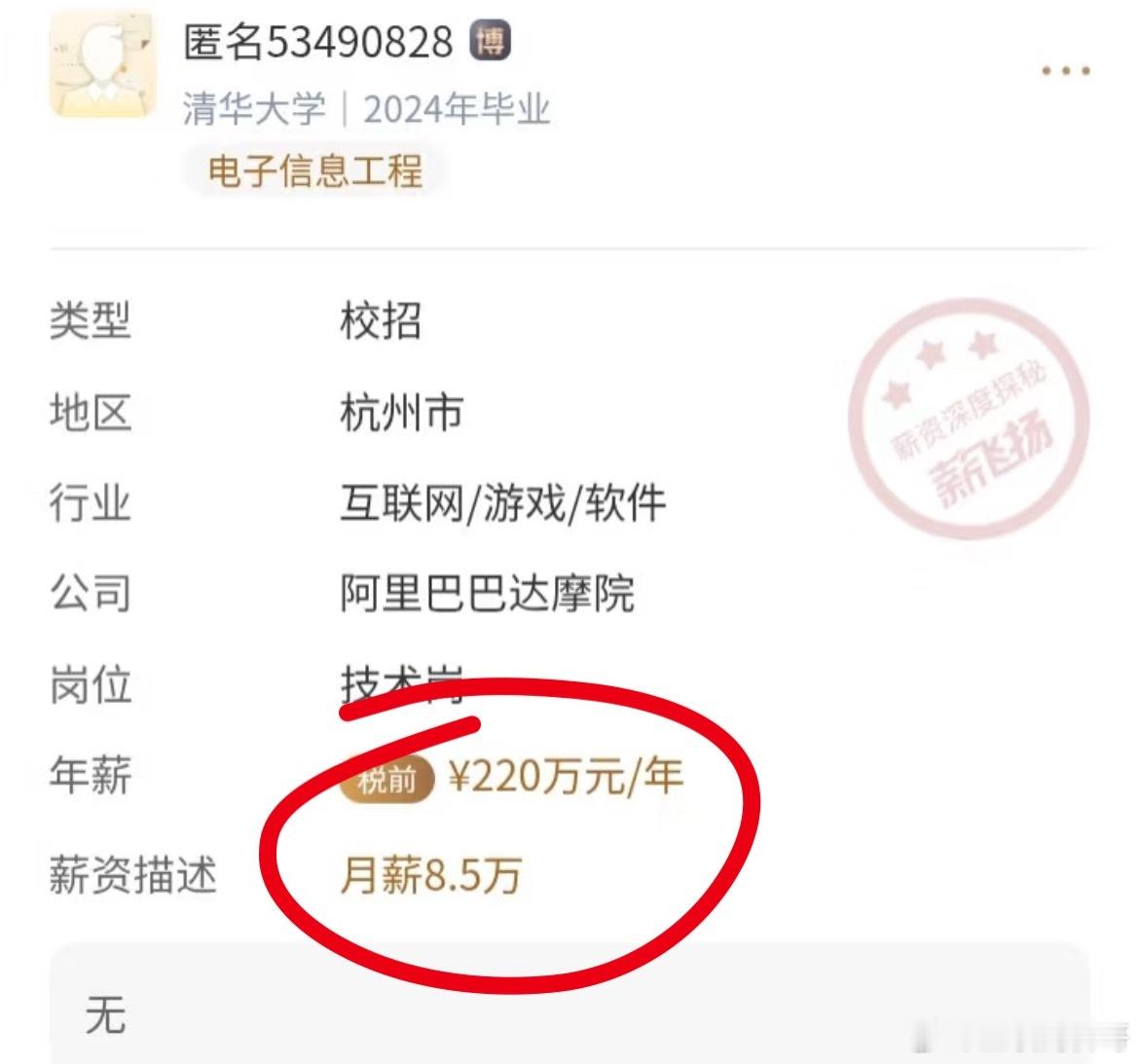 阿里工资真恐怖！阿里巴巴达摩院工资，已经年薪2百万了！ ​​​
