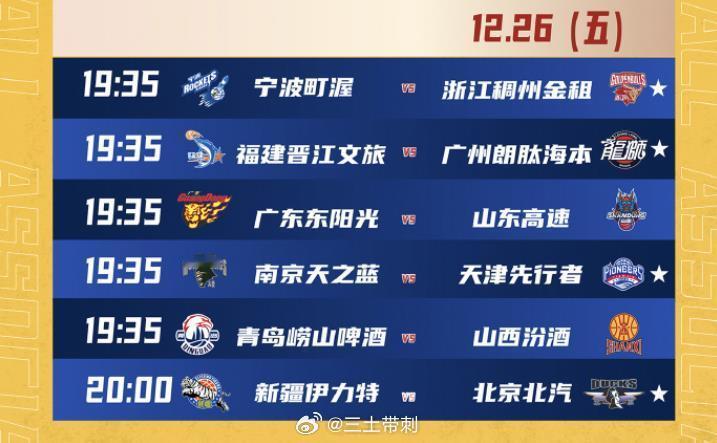 新疆男篮vs北京男篮 今晚新疆vs北京的比赛是20点开球，还有潜力赛，这打完得几