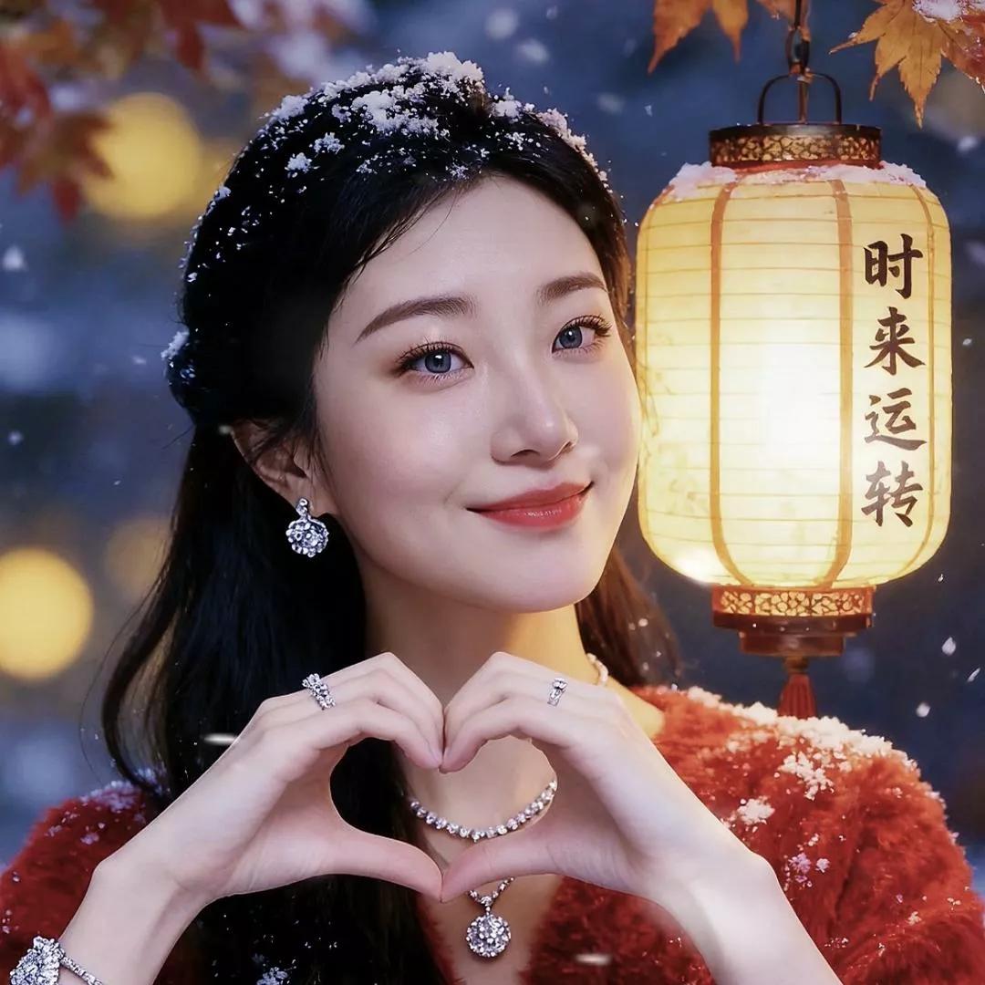 冬日暖心时刻，雪花轻舞，灯火阑珊，心心相印。初雪落心间 冬日唯美瞬间 岁末暖心语