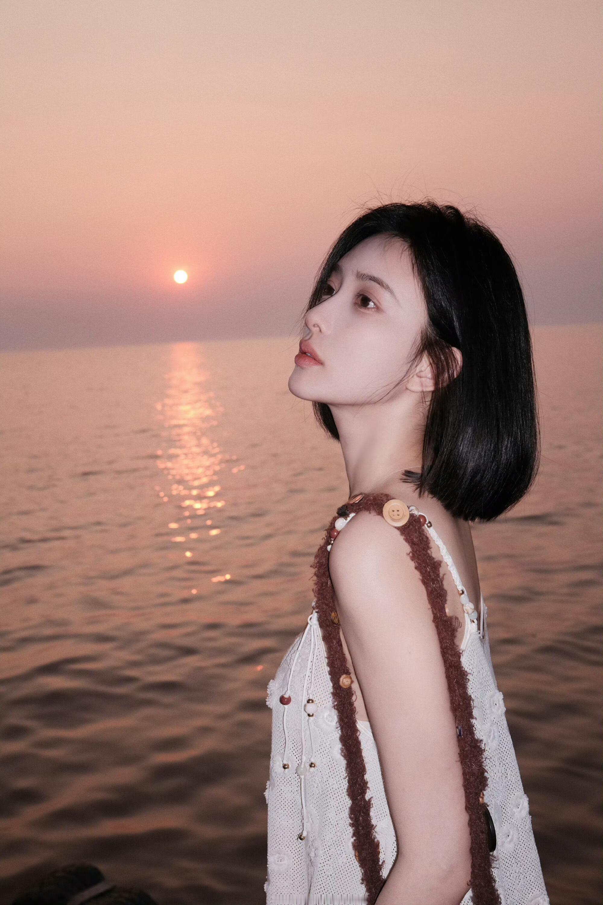 短发的孟姐也美我一大跳！ 孟子义[超话] ​​​