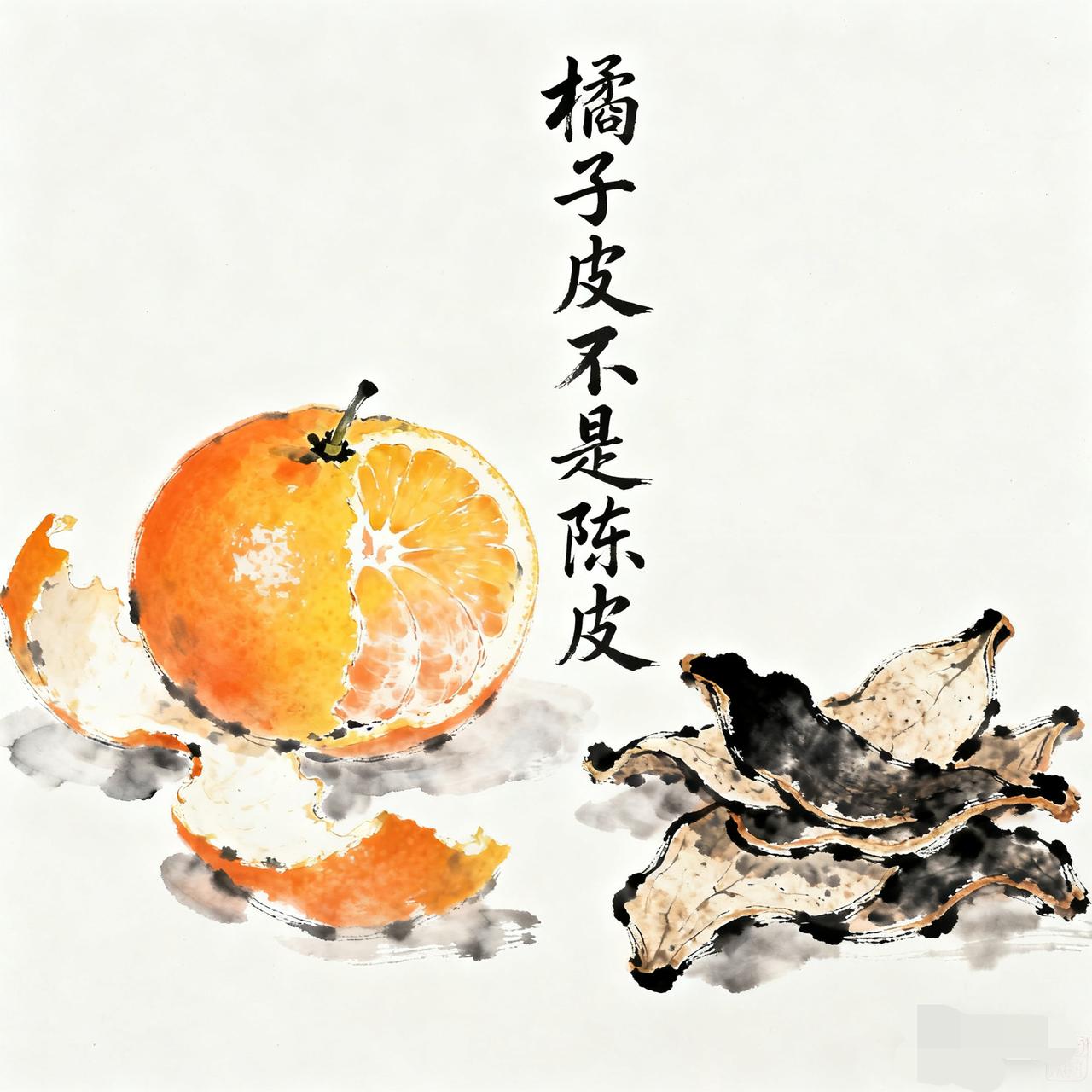 触目惊心！别再把橘子皮当陈皮！70%人踩坑，3年陈和3天皮差在哪？

很多人吃完