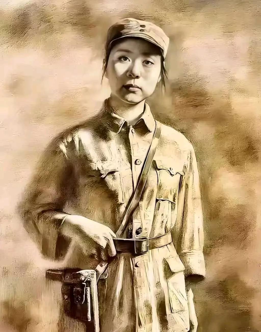 1940年，25岁的女战士江涛被阎锡山手下押至刑场。行刑前，一名军官捏她脸劝：“