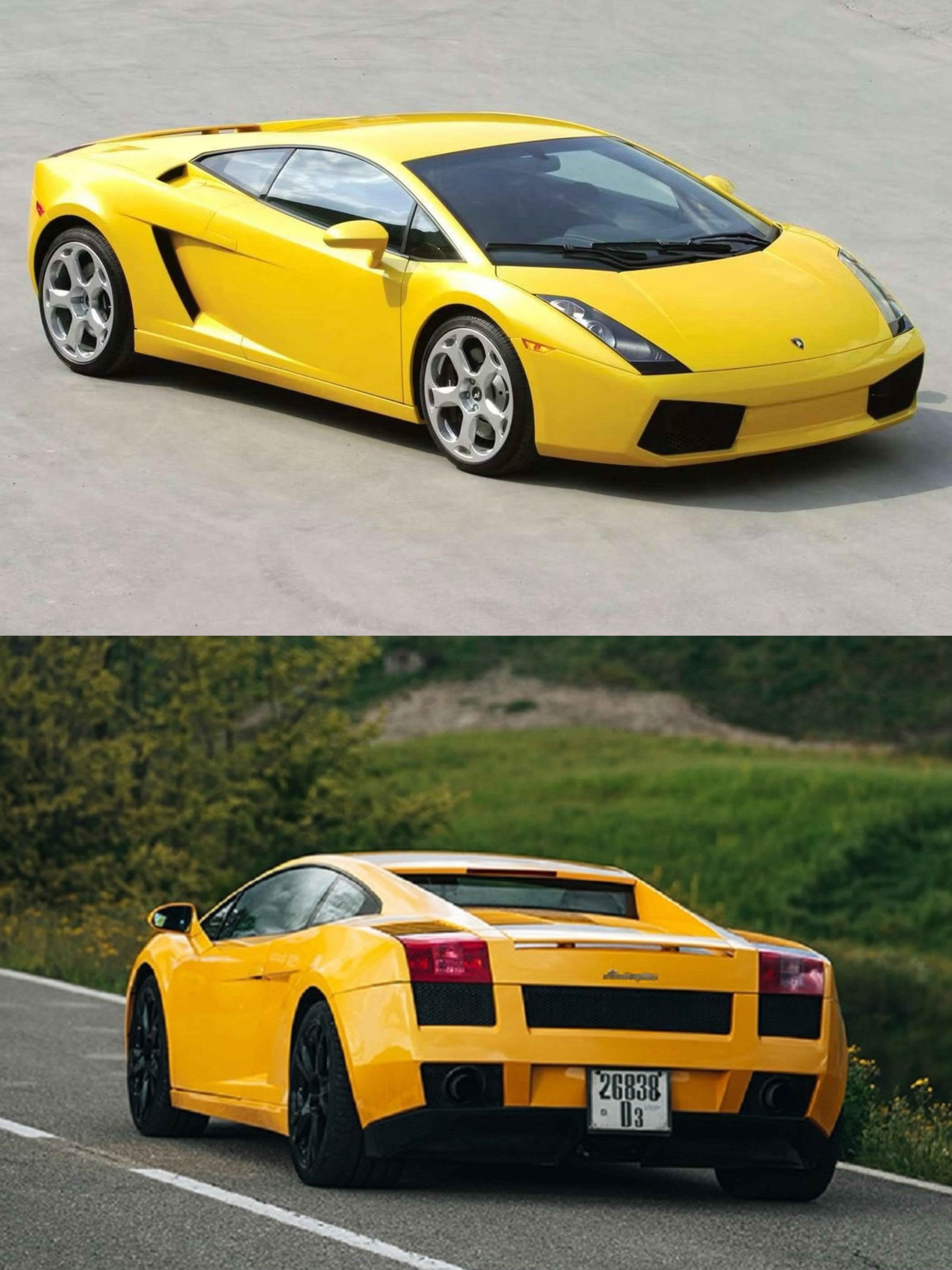 2000年后的兰博基尼小牛标准版演变Gallardo 2003-2008Gall