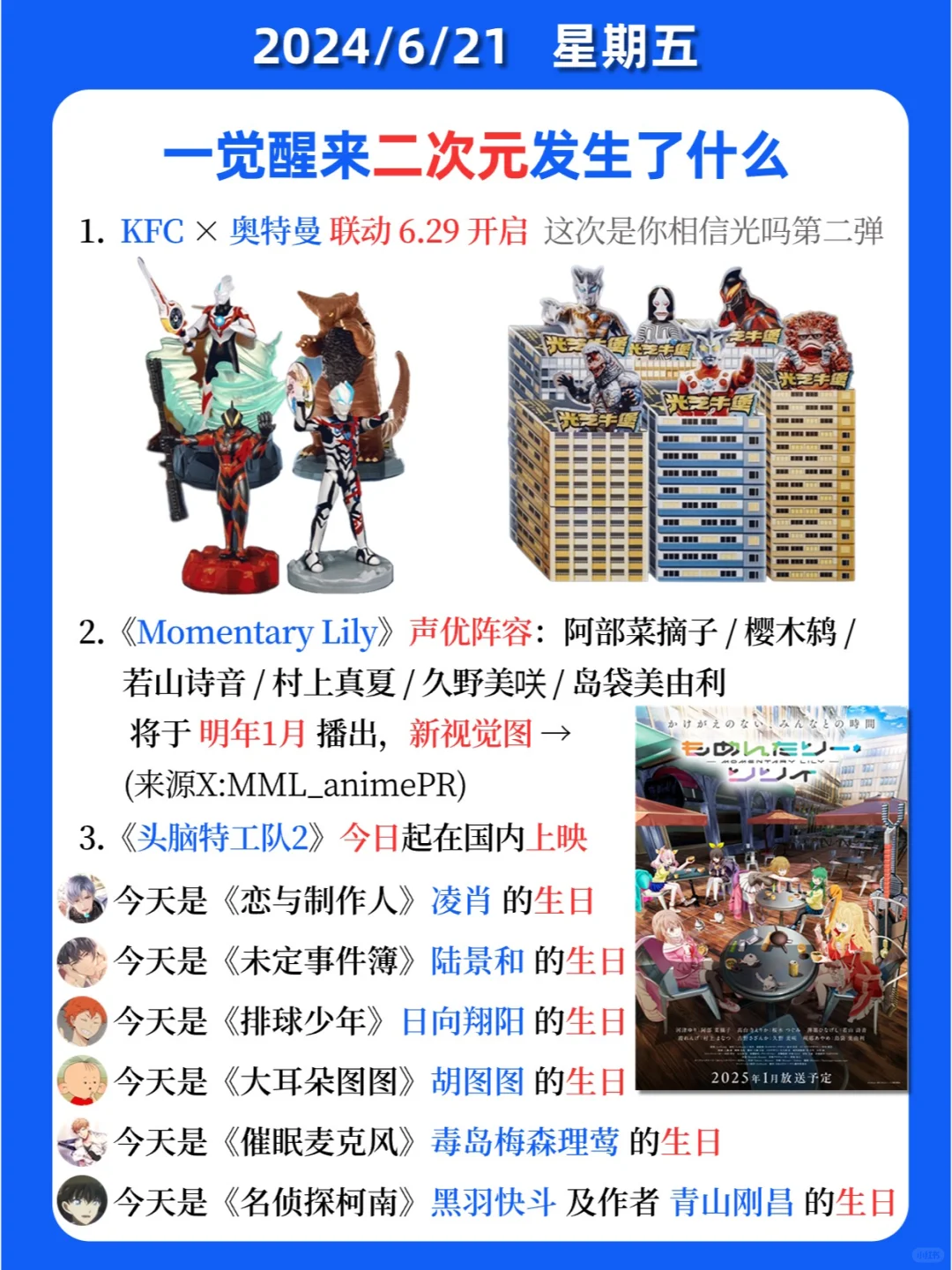 二次元发生了什么？肯德基×奥特曼又来了！