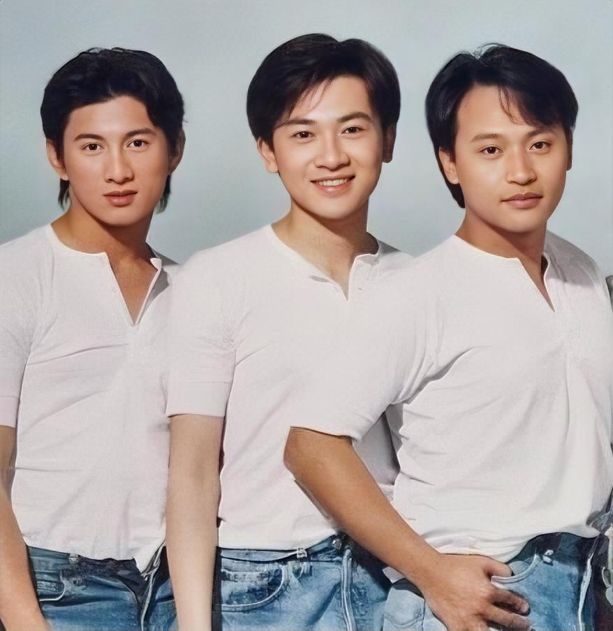 小虎队三人，谁最帅一直有争议。
吴奇隆1970年、苏有朋1973年、陈志朋197