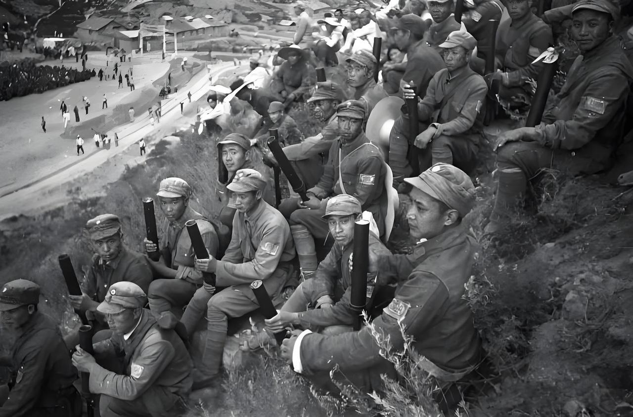 1940年，八路军一个团被日军包围在山坳里，弹尽粮绝。团长正准备带头冲锋，一个十