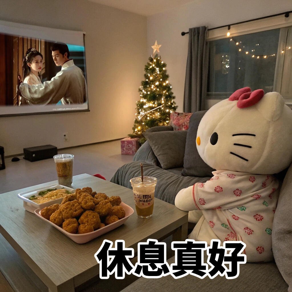 周末计划vs实际周末 计划满满想外出游玩打卡，现实却是宅家吃喝躺平，彻底放松，和