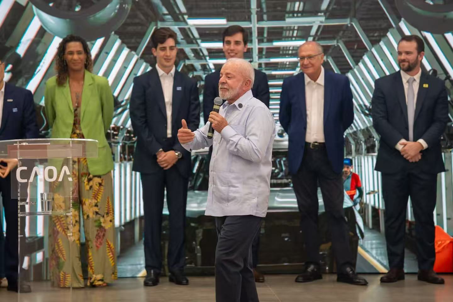 长安出海，势不可挡！巴西工厂落地，总统见证中国汽车力量。海纳百川计划下，深蓝全球